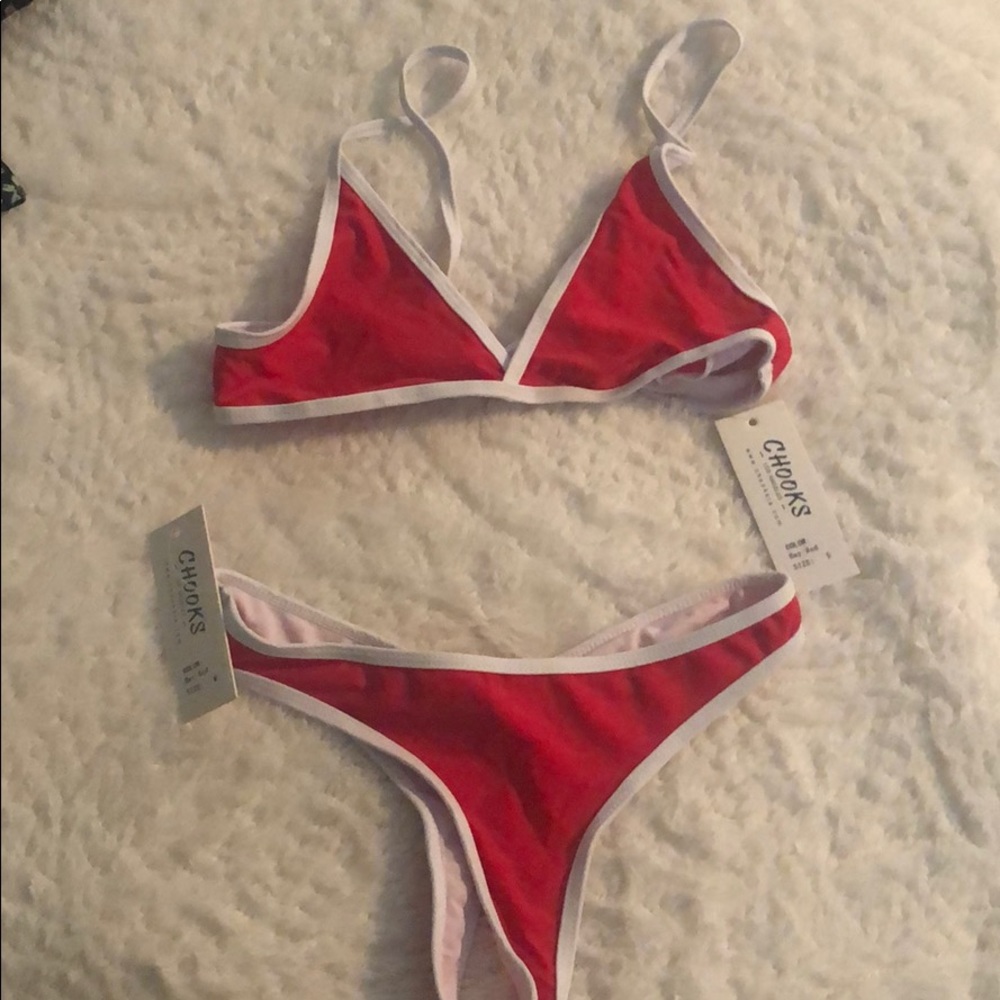 Chooks swim suit NWT